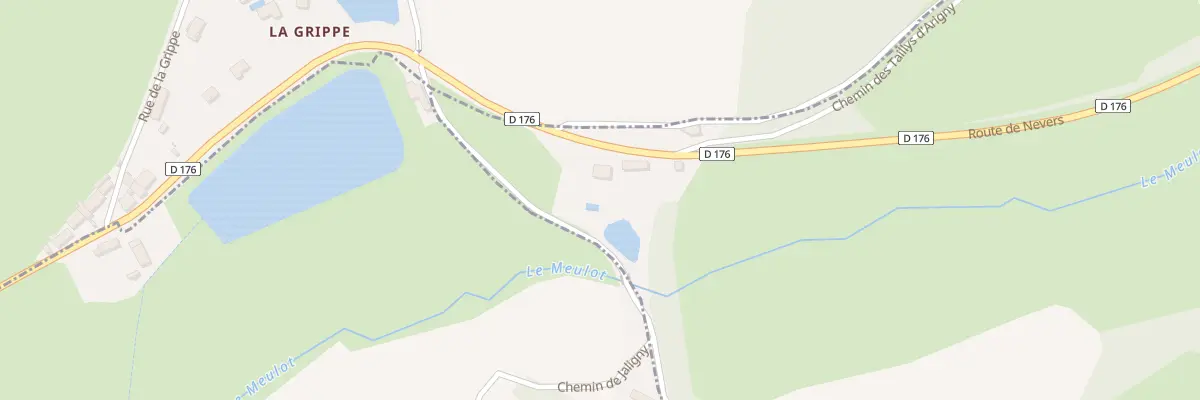 Plan du 573 Rte de Nevers à Montigny-aux-Amognes