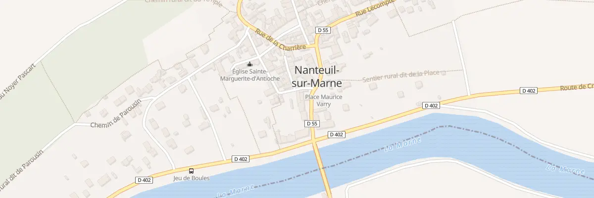 Plan du 1 Rue Alexandre Morlot à Nanteuil-sur-Marne