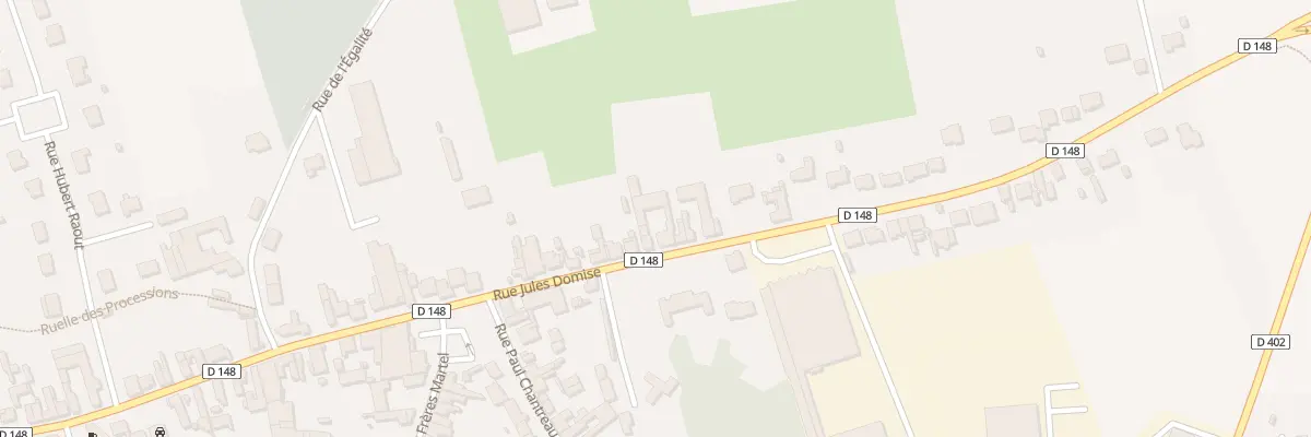 Plan du 125 Rue Jules Domise à Féchain