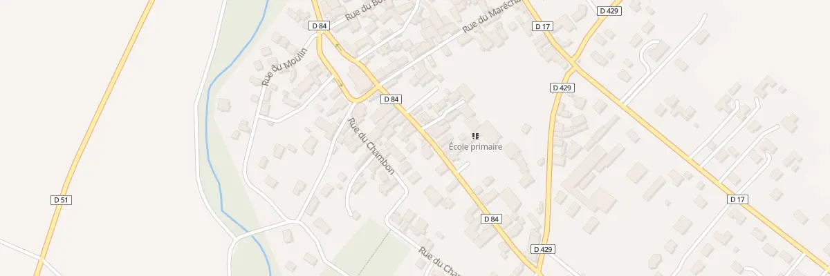 Plan du 8 Rue des Ecoles à Martres-sur-Morge