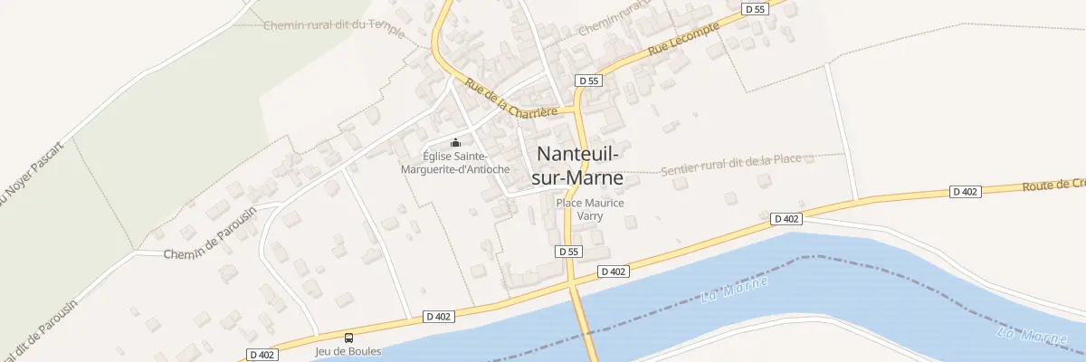 Plan du 2 Rue des Bons Enfants à Nanteuil-sur-Marne