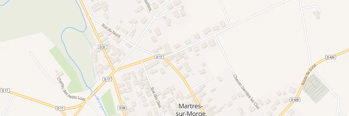 Plan du 1 Rue des Ronzières à Martres-sur-Morge