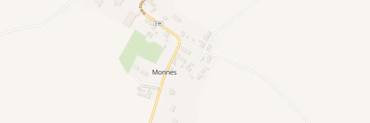 Plan du 16 Rue Principale à Monnes