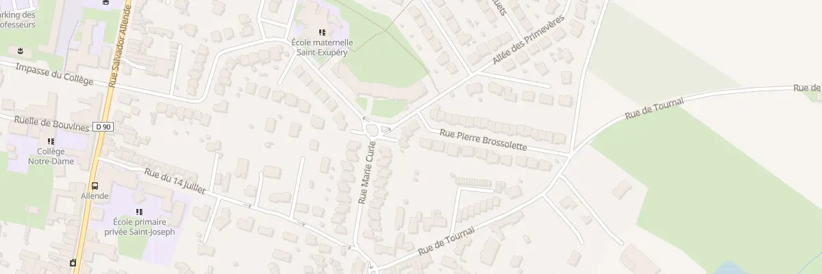 Plan du 168 Rue du Général de Gaulle à Cysoing