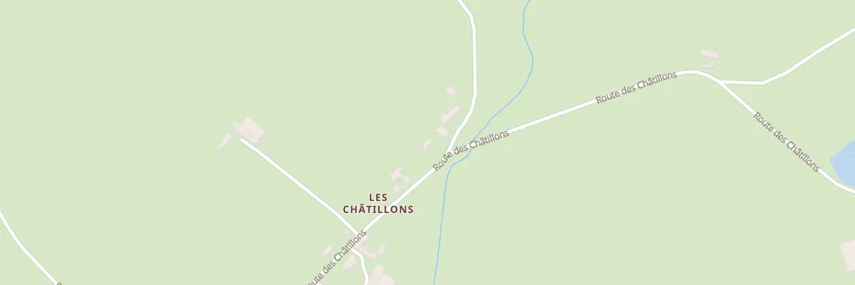 Plan du 67 Les Chatillons à Tresnay