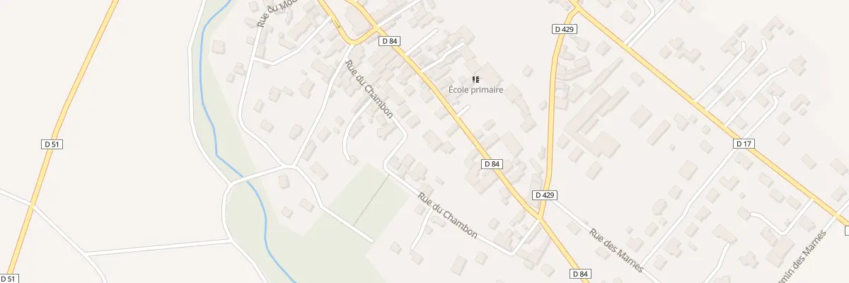 Plan du 11 Rue du Chambon à Martres-sur-Morge
