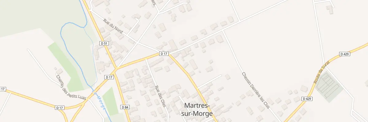 Plan du 3 Rue des Ronzières à Martres-sur-Morge