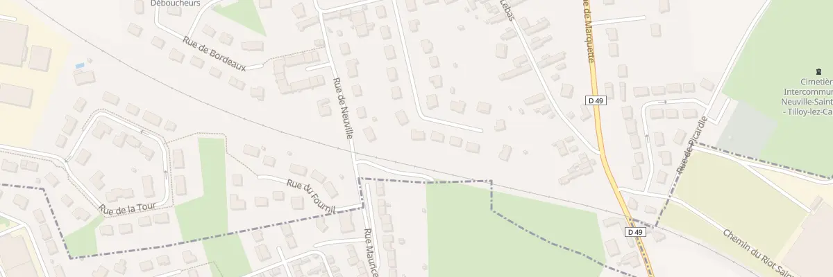 Plan du 14 Rue du Duc d’Anjou à Tilloy-lez-Cambrai