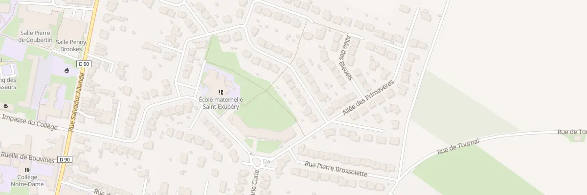 Plan du 319 Rue du Général de Gaulle à Cysoing