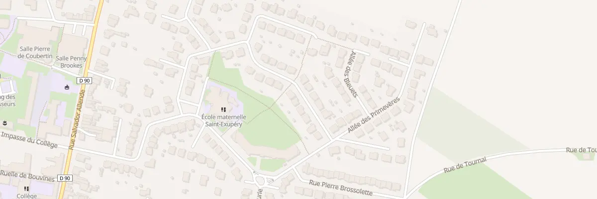 Plan du 337 Rue du Général de Gaulle à Cysoing
