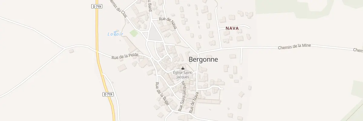 Plan du 10 Pl de la Mine à Bergonne