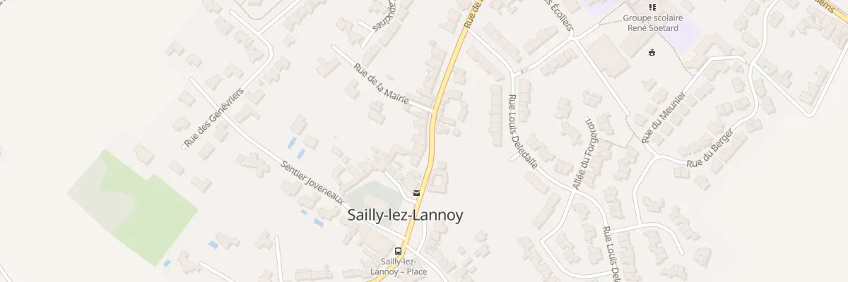 Plan du 5 Rue de la Mairie à Sailly-lez-Lannoy