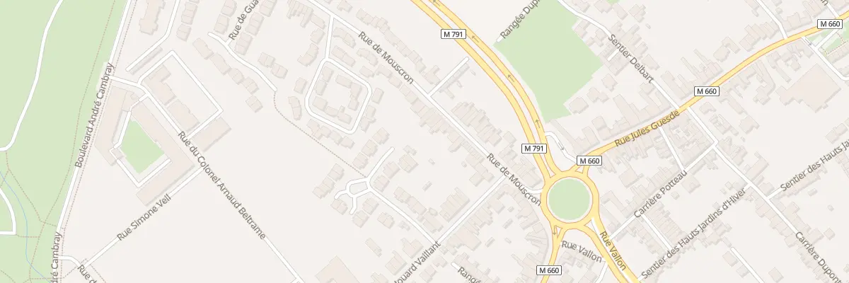 Plan du 47 Rue de Mouscron à Wattrelos