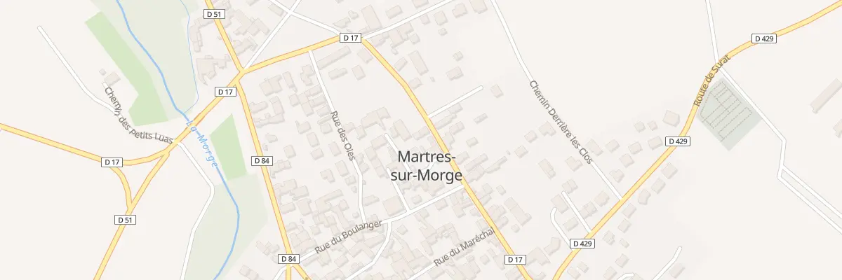 Plan du 10 Rue des Ronzières à Martres-sur-Morge