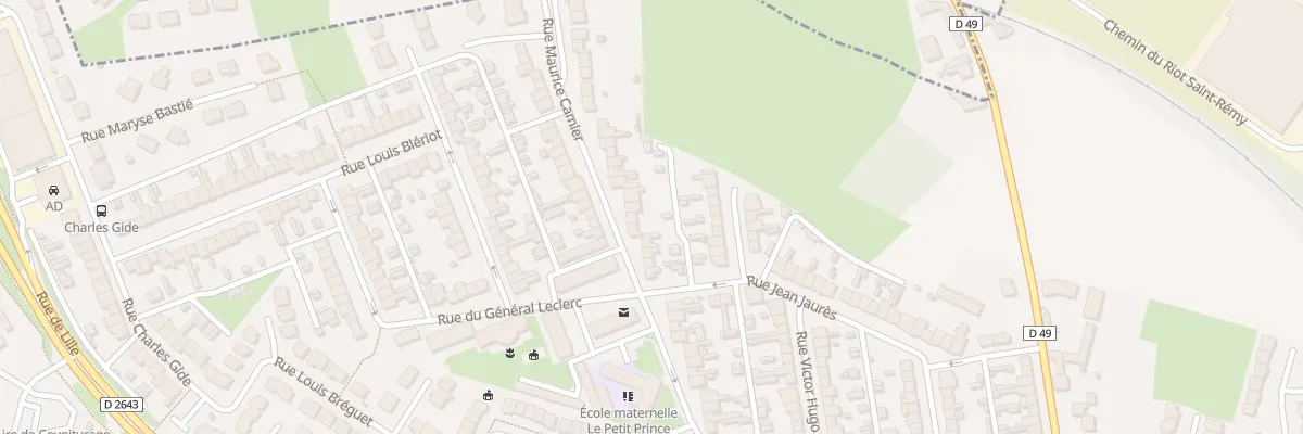 Plan du 60 Rue Maurice Camier à Neuville-Saint-Rémy