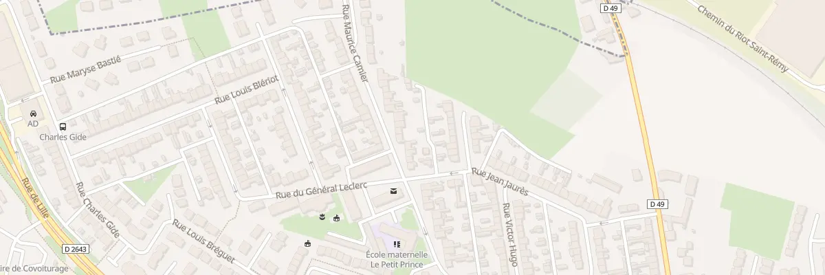 Plan du 58 Rue Maurice Camier à Neuville-Saint-Rémy