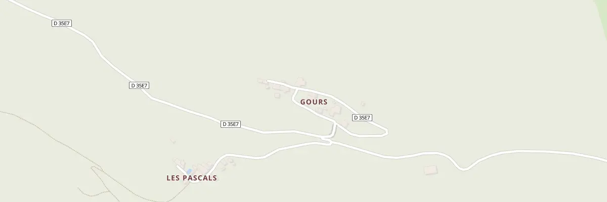 Plan du 6052 Gours à Lunas-les-Châteaux