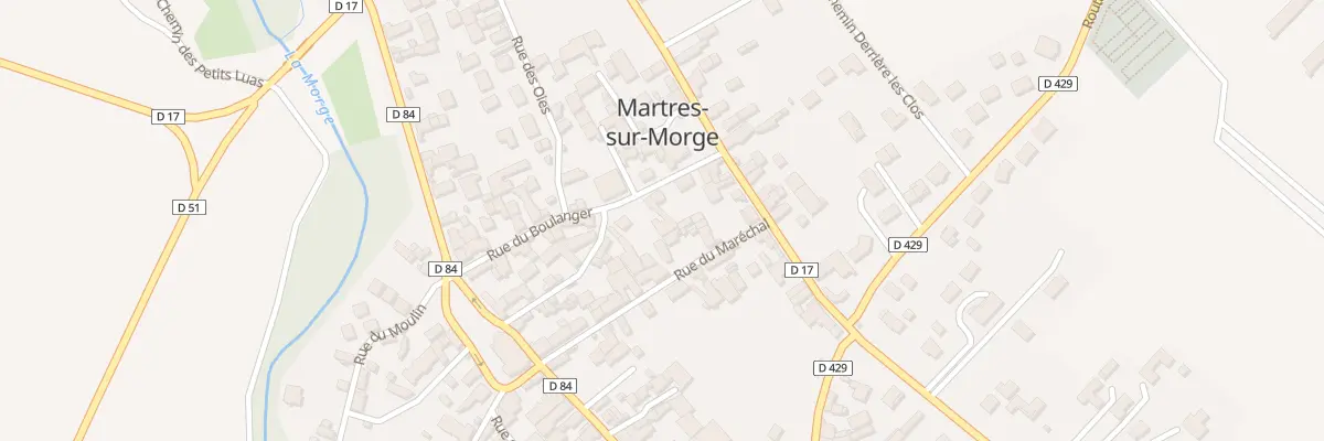 Plan du 18 Rue de la Poste à Martres-sur-Morge