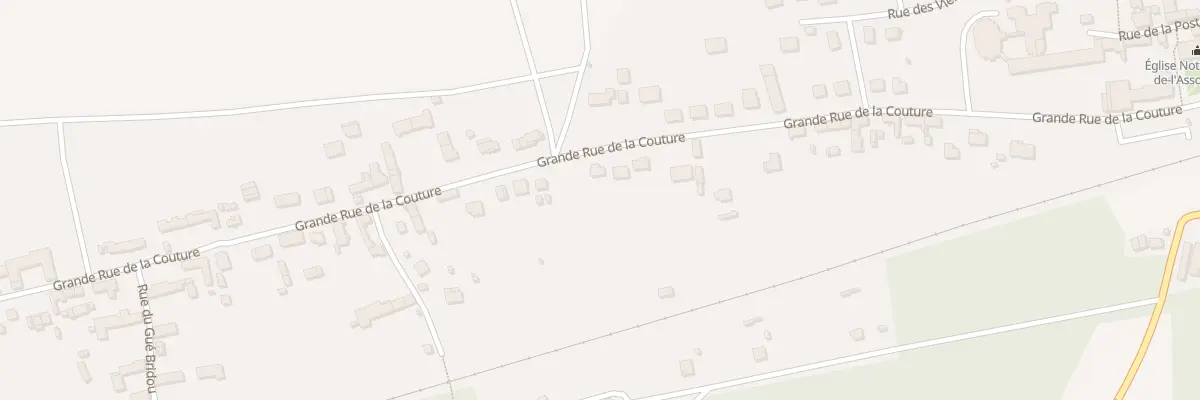 Plan du 39 Grande Rue de Couture aux Ormes-sur-Voulzie