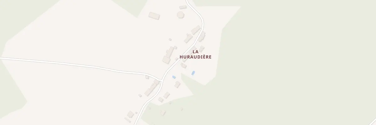 Plan du 7 La Huraudiere à Verlin