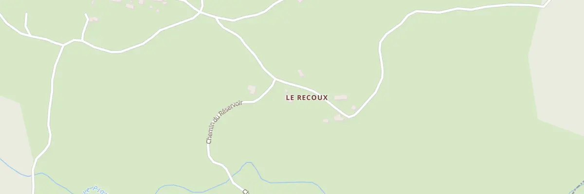 Plan du 5133 Le Recoux à Saint-Laurent-de-Muret