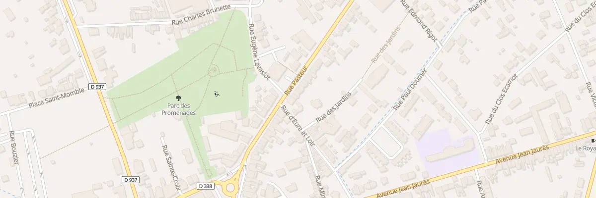 Plan du 52 Rue Pasteur à Chauny