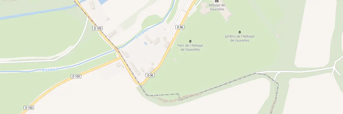 Plan du 6 Hameau de Vaucelles aux Rues-des-Vignes