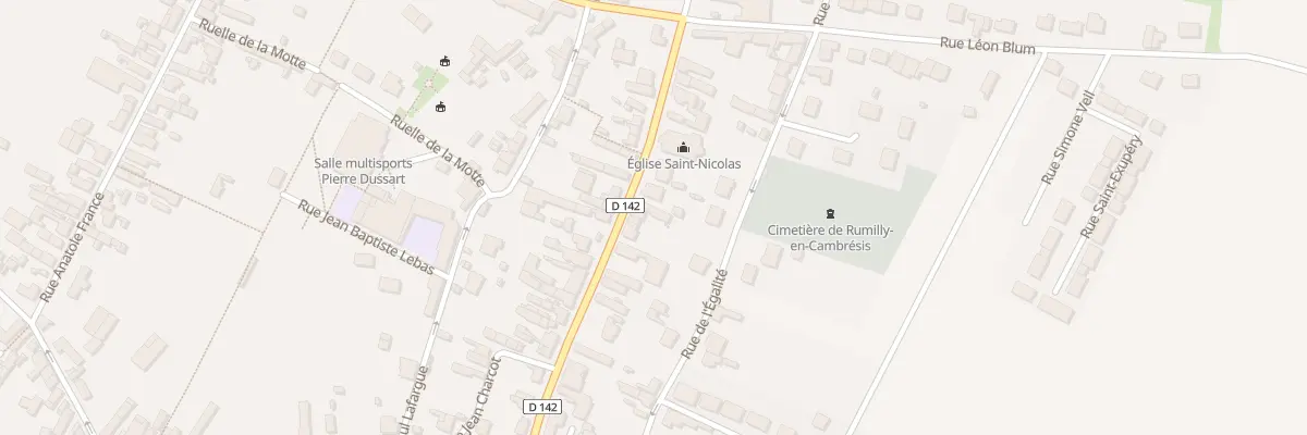 Plan du 246 Rue Charles Gide à Rumilly-en-Cambrésis