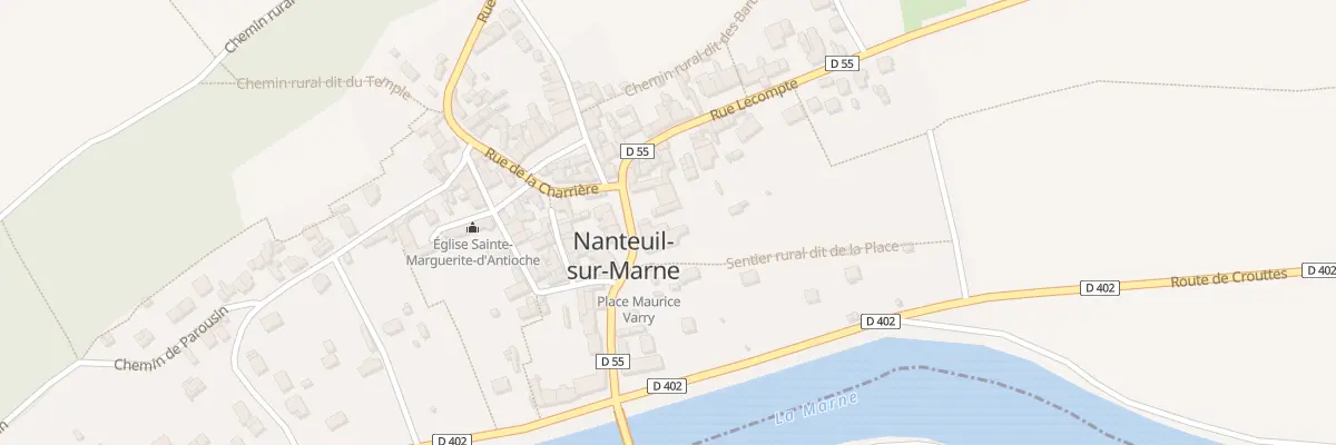Plan du 6 Pl Lafayette à Nanteuil-sur-Marne
