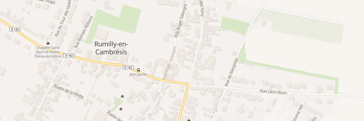 Plan du 57 Rue Jules Ferry à Rumilly-en-Cambrésis
