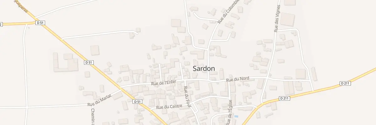 Plan du 4 Imp des Lilas à Sardon