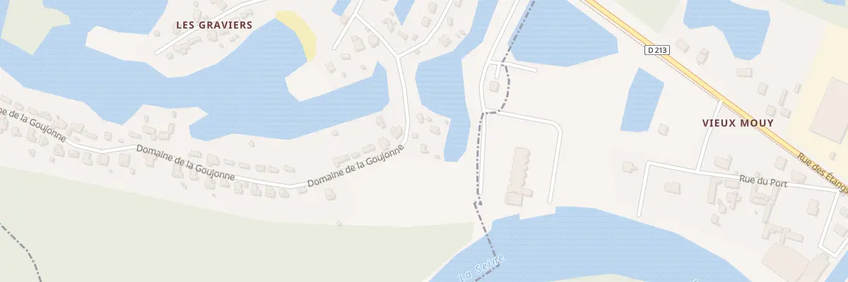 Plan du 100 Domaine de la Goujonne à Saint-Sauveur-lès-Bray