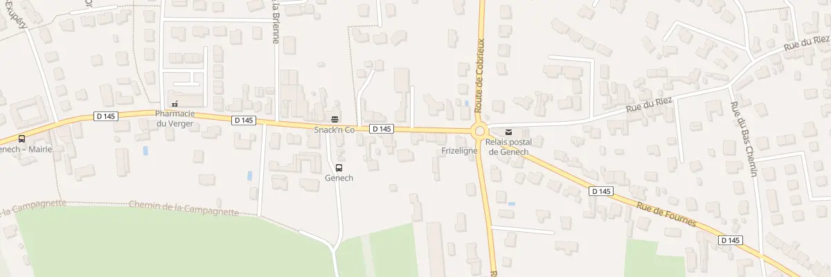 Plan du 1522 Rue de la Libération à Genech