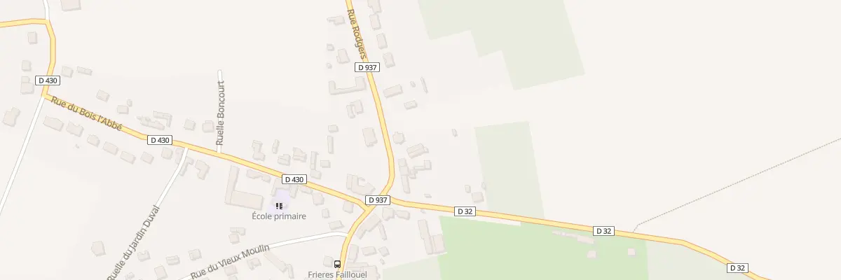 Plan du 26 Rue Rodgers à Frières-Faillouël