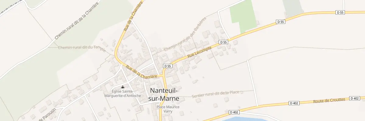 Plan du 20 Rue Lecompte à Nanteuil-sur-Marne