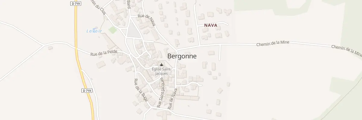 Plan du 15 Rue de Nava à Bergonne