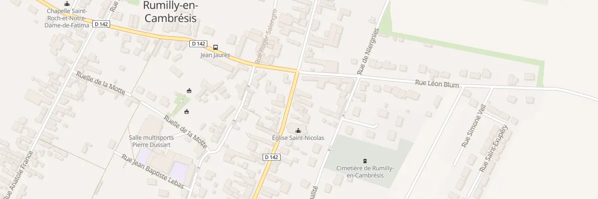 Plan du 340A Rue Charles Gide à Rumilly-en-Cambrésis