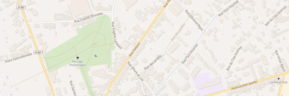 Plan du 68 Rue Pasteur à Chauny