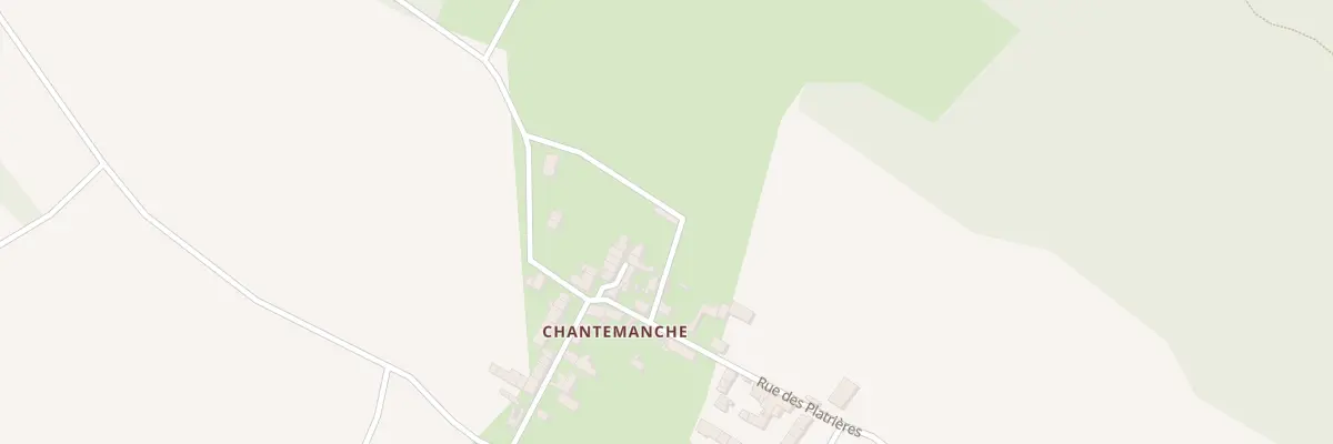 Plan du 9018 Hameau de Chantemanche à Saâcy-sur-Marne