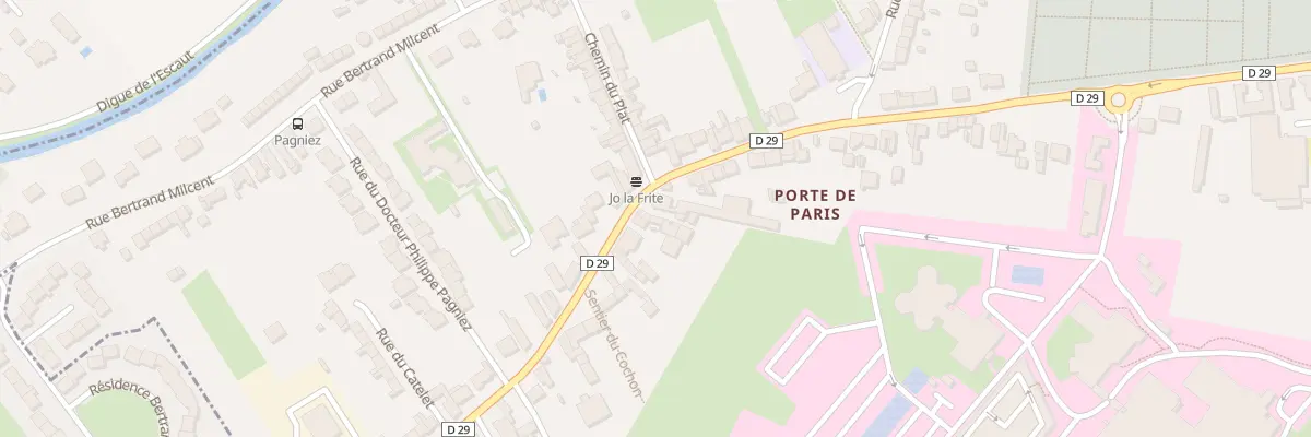 Plan du 495A Rue de Noyelles à Cambrai