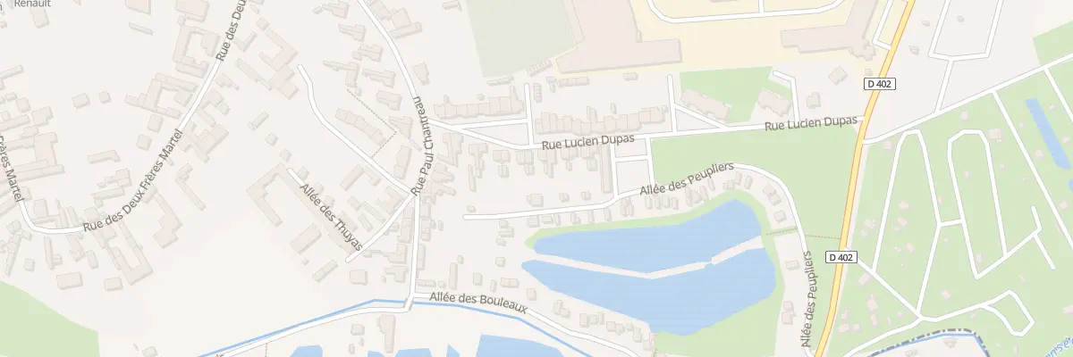 Plan du 16 Rue Lucien Dupas à Féchain