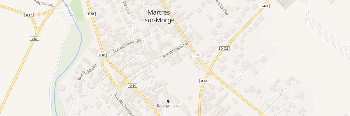 Plan du 12 Rue du Maréchal à Martres-sur-Morge