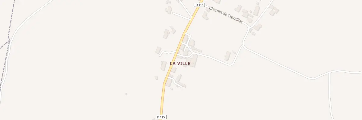 Plan du 22 Rte de Chassignet à Chareil-Cintrat