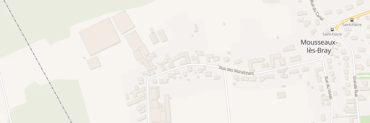 Plan du 434 Rue des Maraichers à Mousseaux-lès-Bray