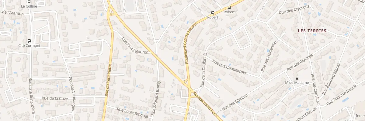 Plan du 9 Rte de Bédarieux à Béziers