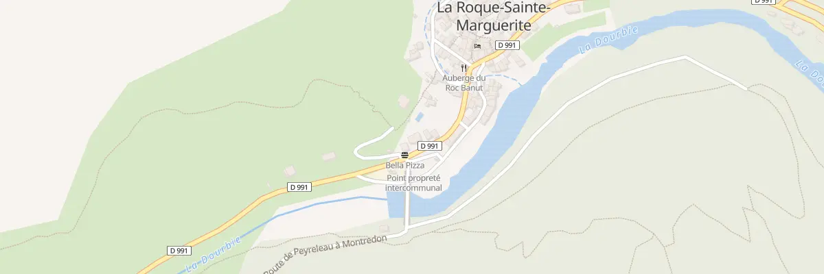 Plan du 5073 La Roque Sainte Marguerite à La Roque-Sainte-Marguerite