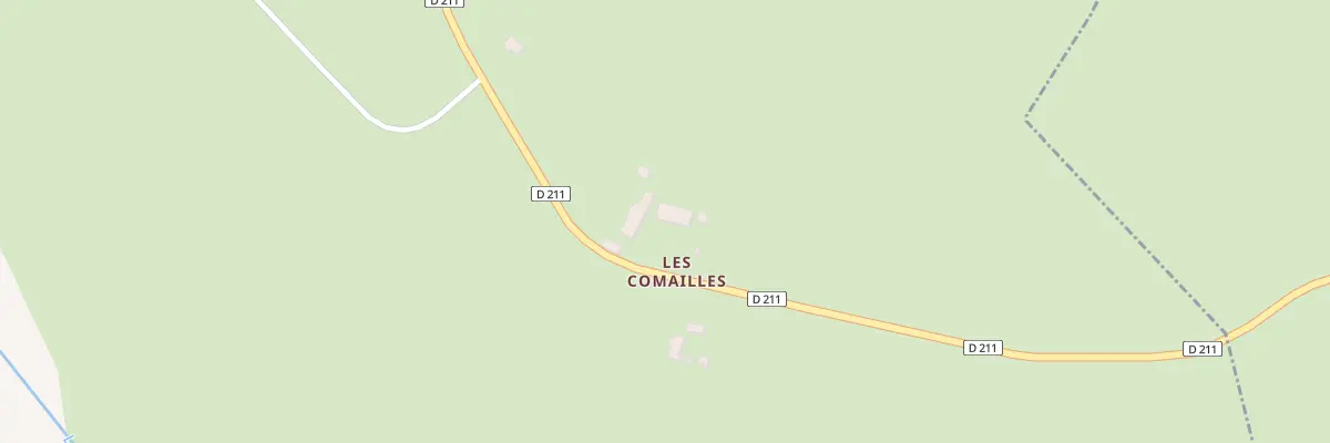 Plan du 311 Les Comailles à Mézilles