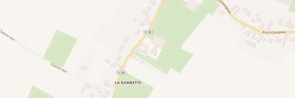 Plan du 6 Rue de la Gambette à Nomain