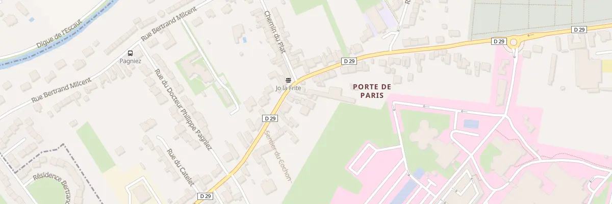 Plan du 495B Rue de Noyelles à Cambrai