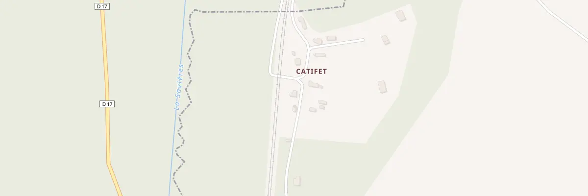 Plan du 80 Catifet à Louâtre